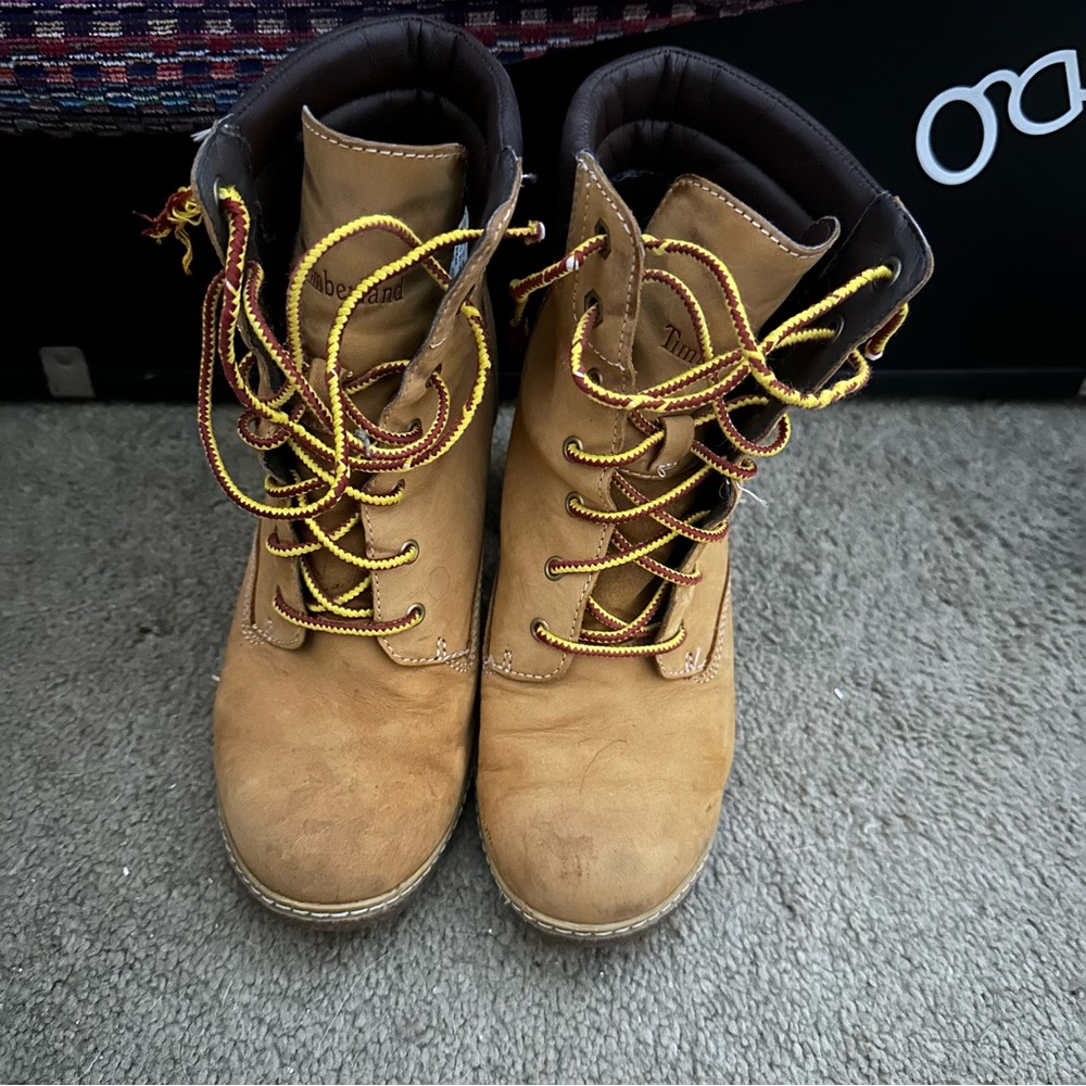 Heeled Work Boots